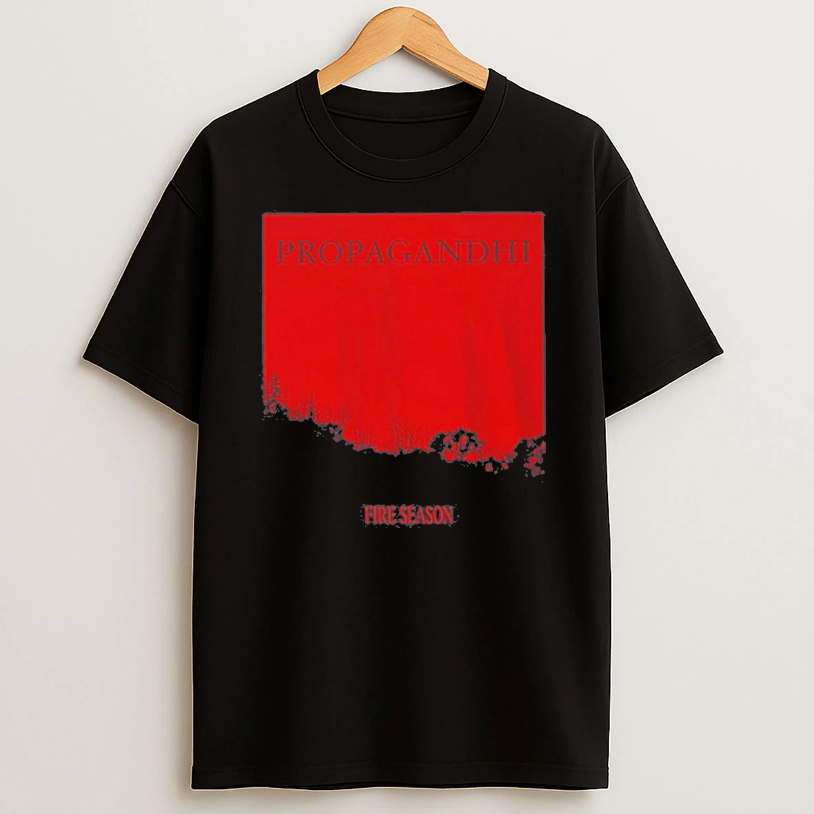 Propagandhi Fire Season Tshirt Hoodie