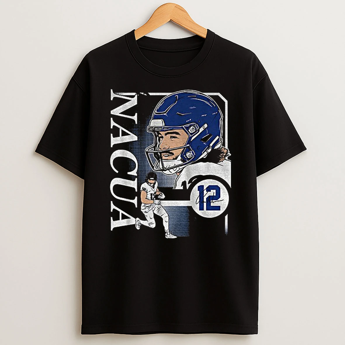 Puka Nacua Los Angeles Rams Nfl Football Collage Frame Signature Tshirt Hoodie