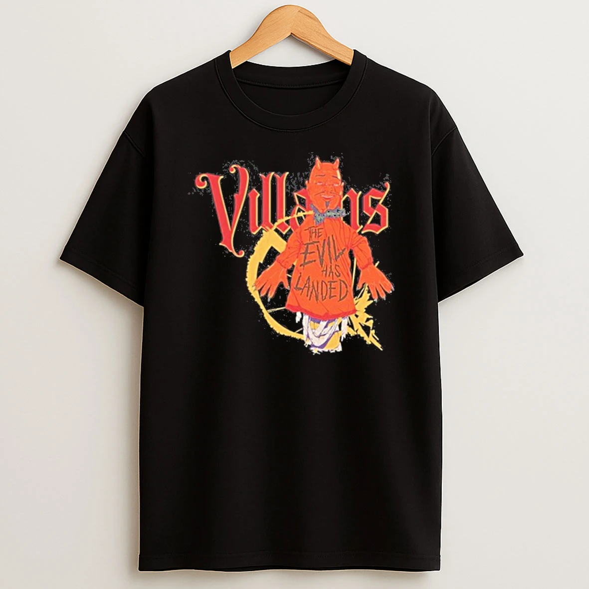 Queens Of The Stone Age The Evil Has Landed Brown Tshirt Hoodie