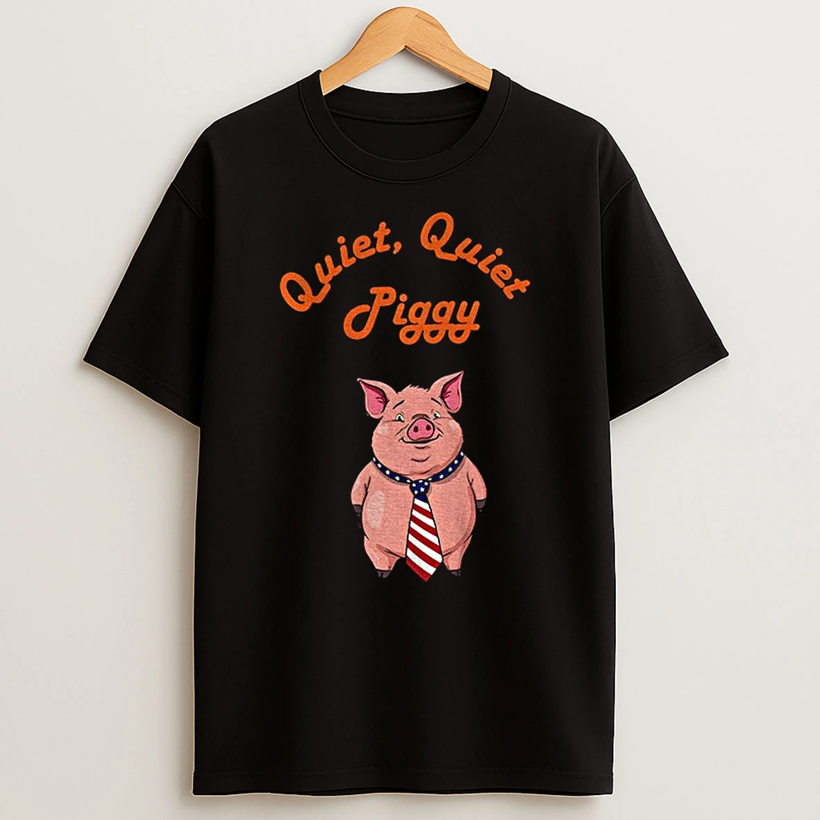 Quiet Quiet Piggy Political Commentary Anti Misogyny Tshirt Hoodie