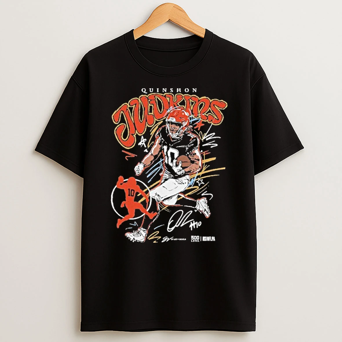 Quinshon Judkins Cleveland Browns Scribble Tshirt Hoodie