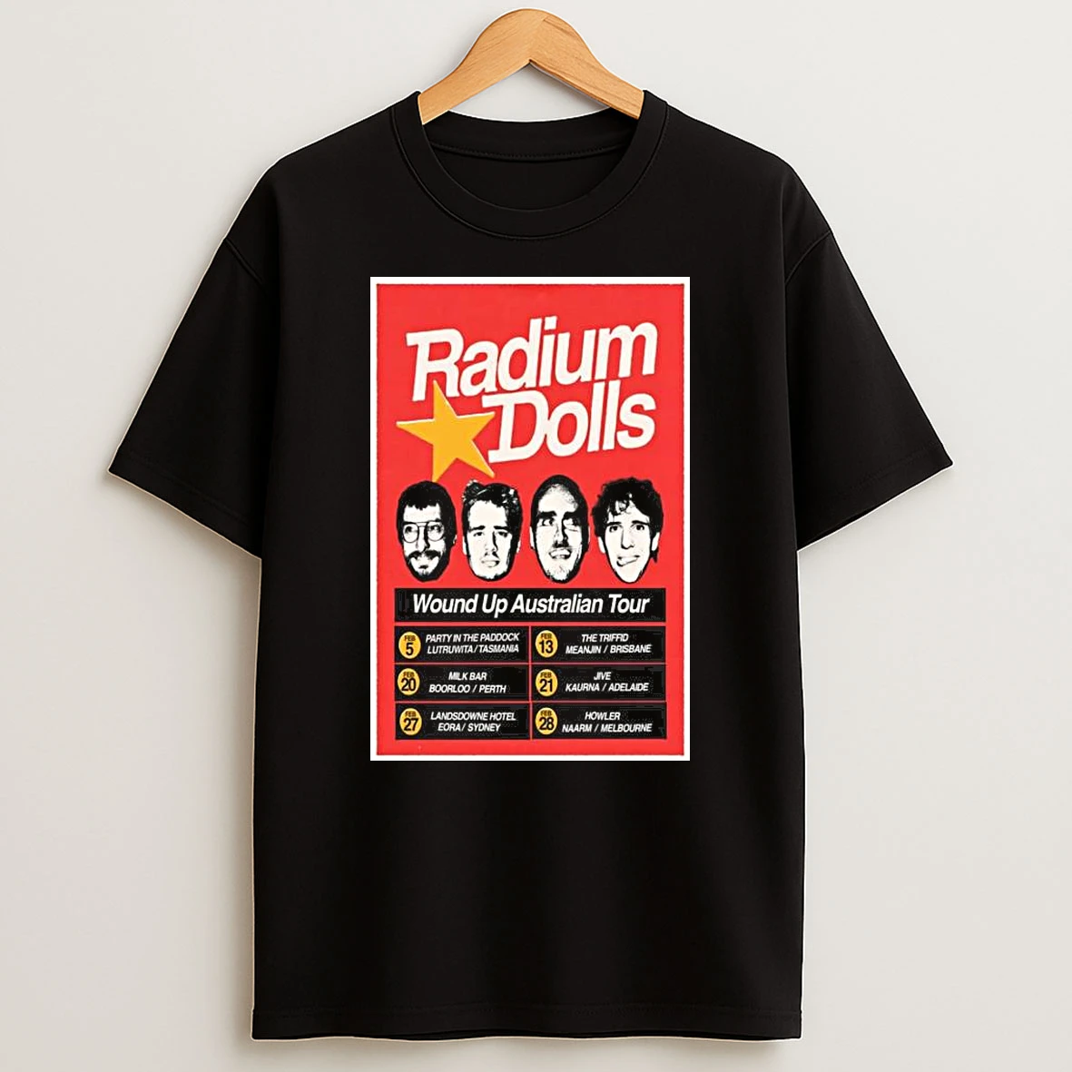 Radium Dolls Wound Up Australia Tour 2026 Tshirt Hoodie