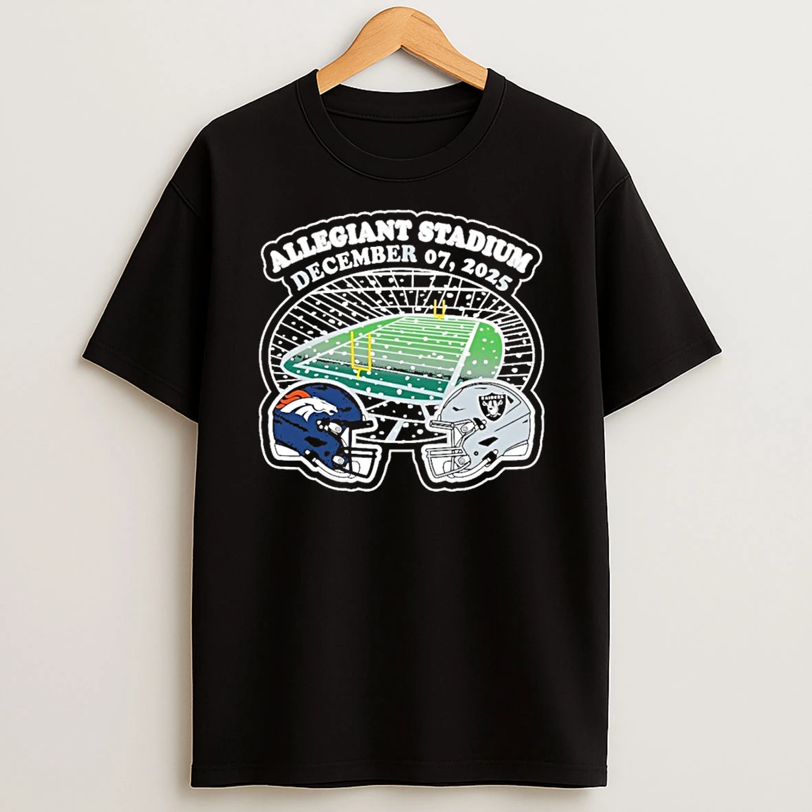 Raiders Vs Broncos 2025 Head To Head Tshirt Hoodie