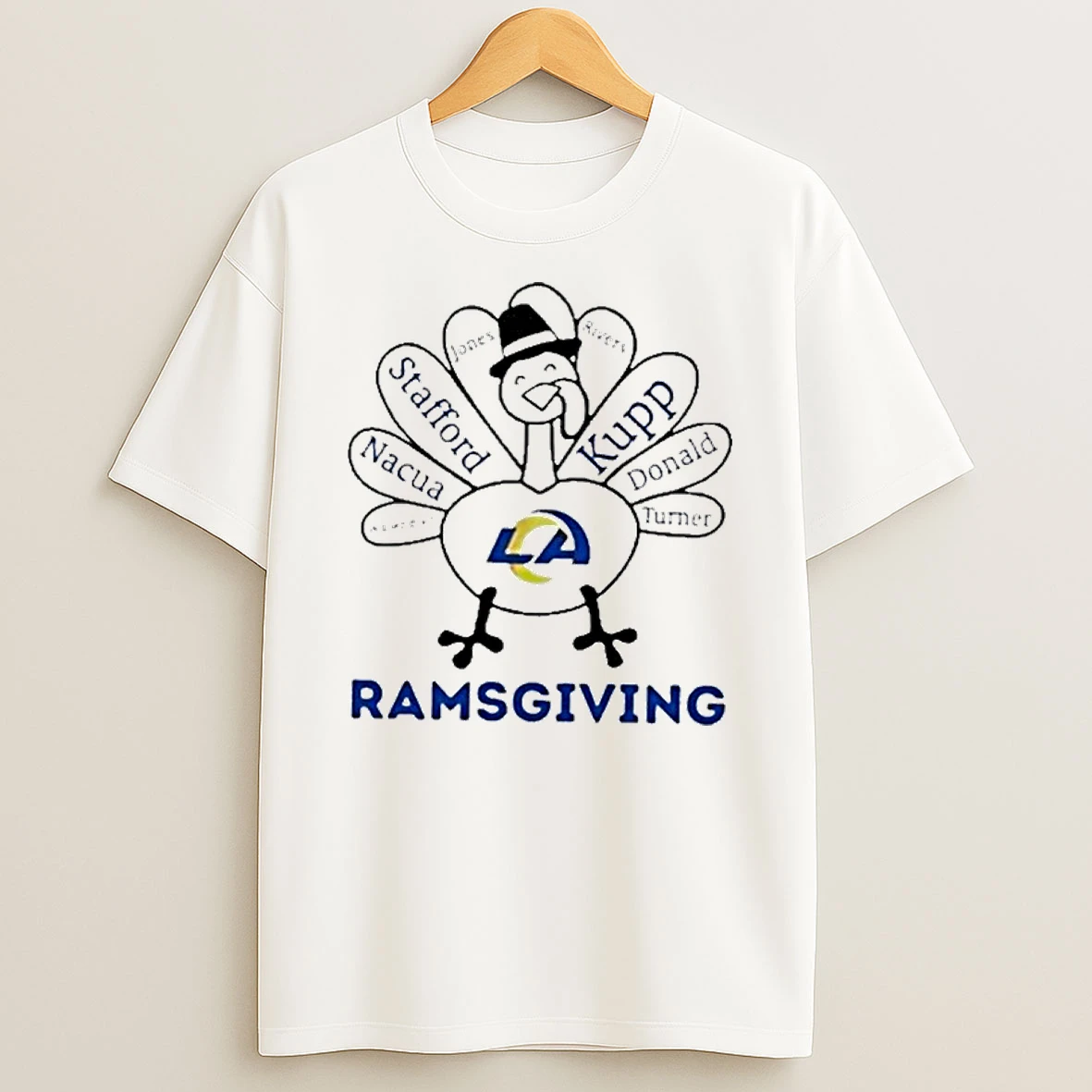 Ramsgiving Los Angeles Rams X Thanksgiving Tshirt Hoodie
