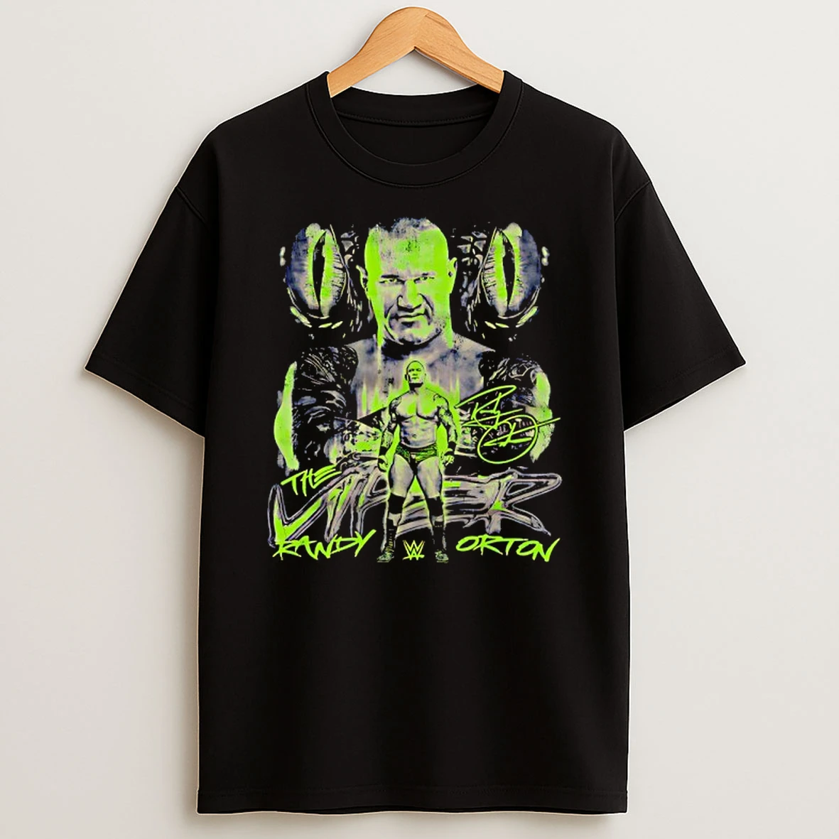 Randy Orton The Viper Grunge Signature Tshirt Hoodie