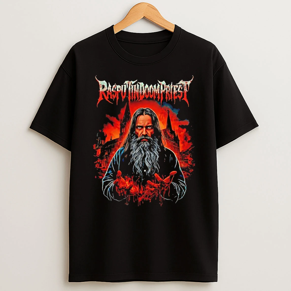 Rasputin Doom Priest Tshirt Hoodie
