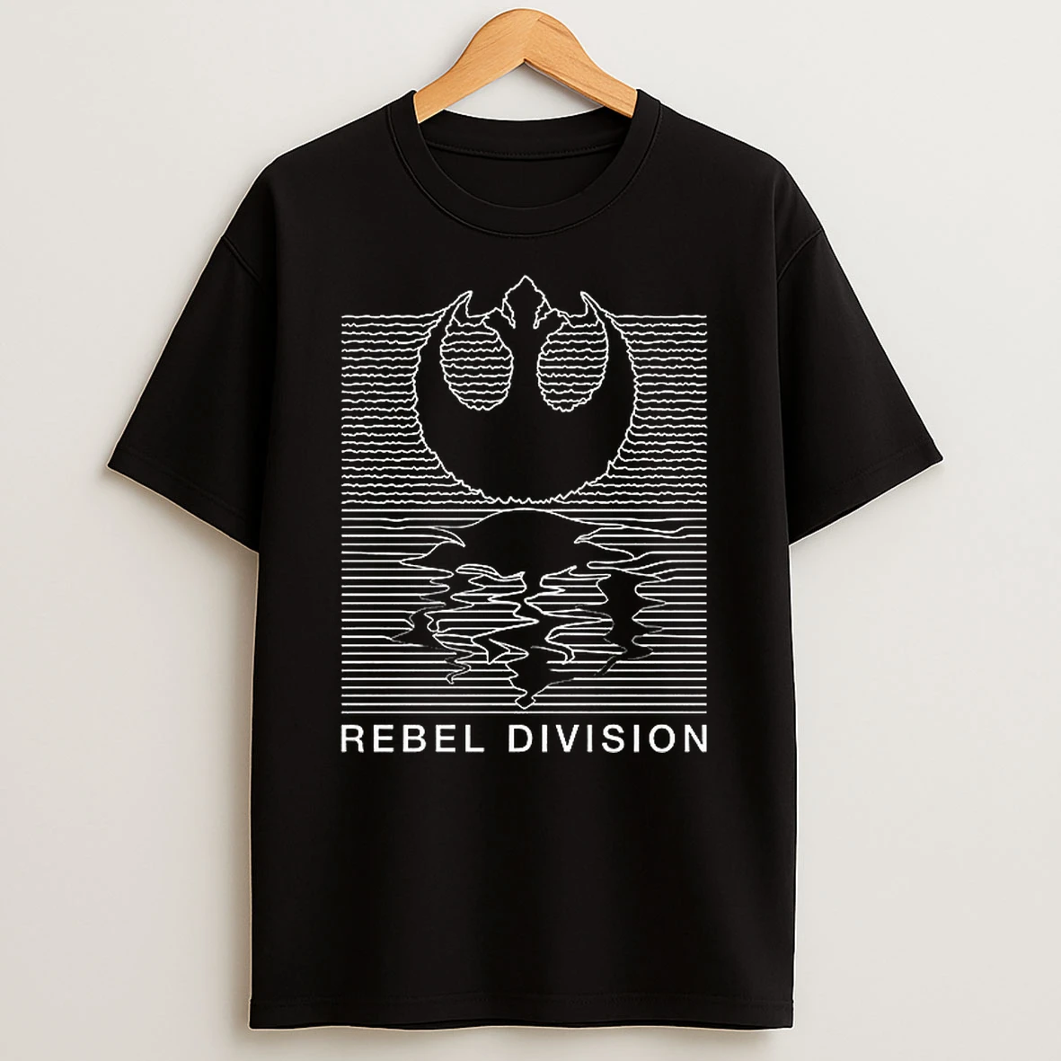 Rebel Division Rebel Alliance Joy Divisions Unknown Pleasures Tshirt Hoodie