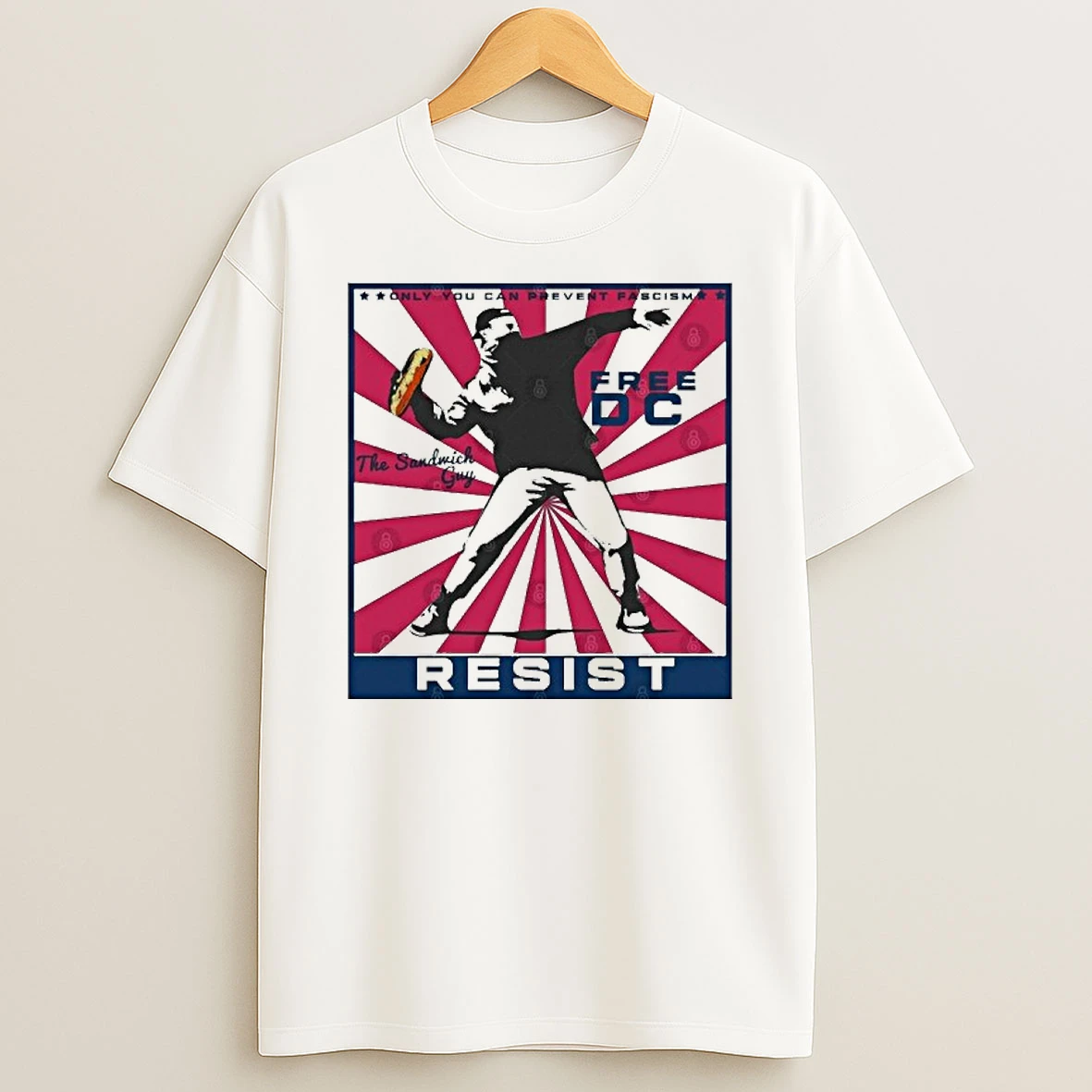 Resist Sandwich Guy Free Dc Tshirt Hoodie