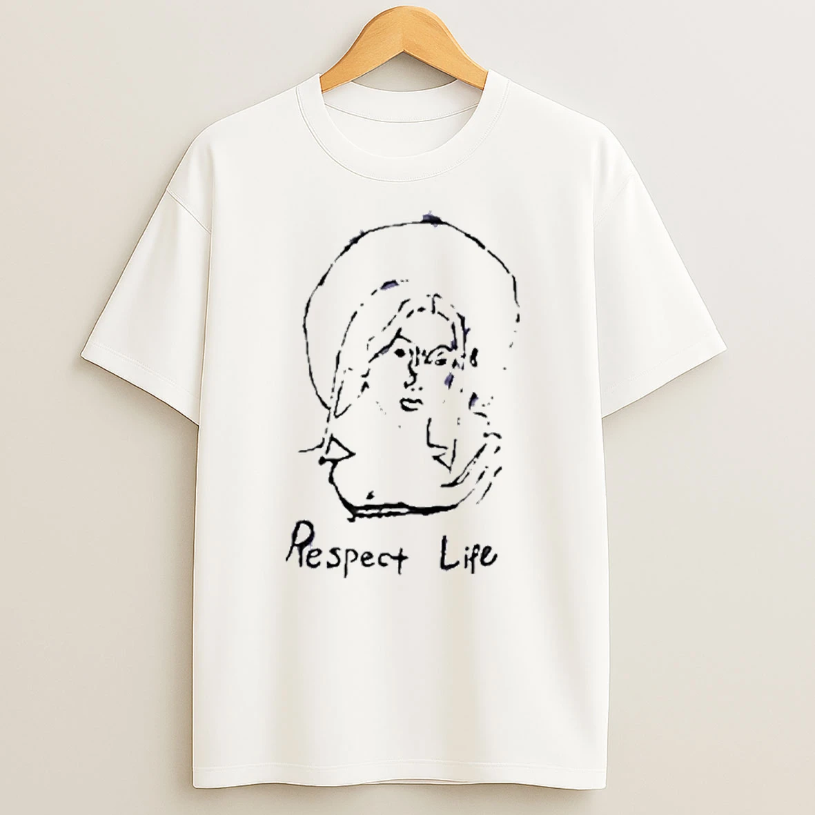 Respect Life Tshirt Hoodie