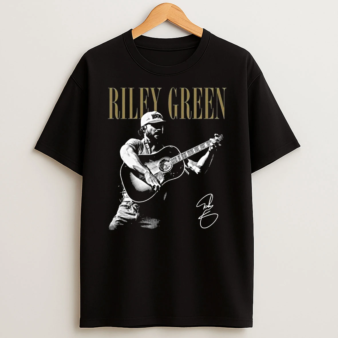 Riley Green Signature Photo Tshirt Hoodie