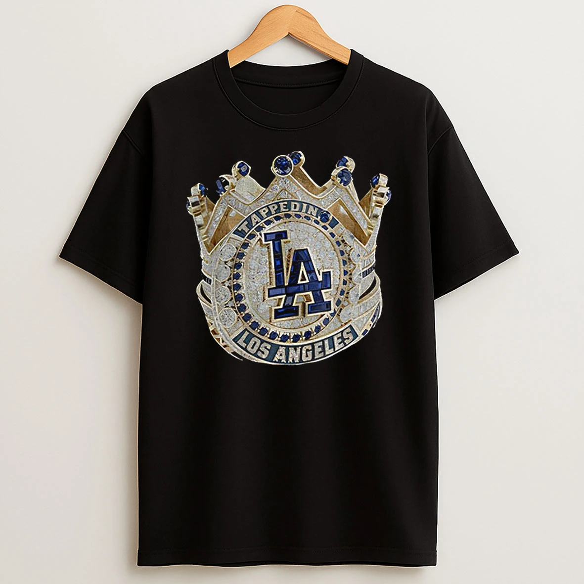 Rings Tappedin Royalty In Los Angeles Dodgers Mlb World Series 2025 Tshirt Hoodie