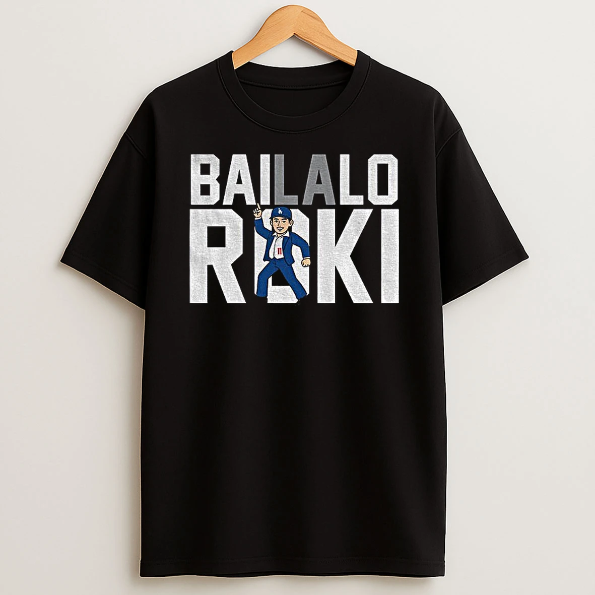 Roki Sasaki Bailaloroki Los Angeles Dodgers Mlb Baseball Nlcs 2025 Tshirt Hoodie