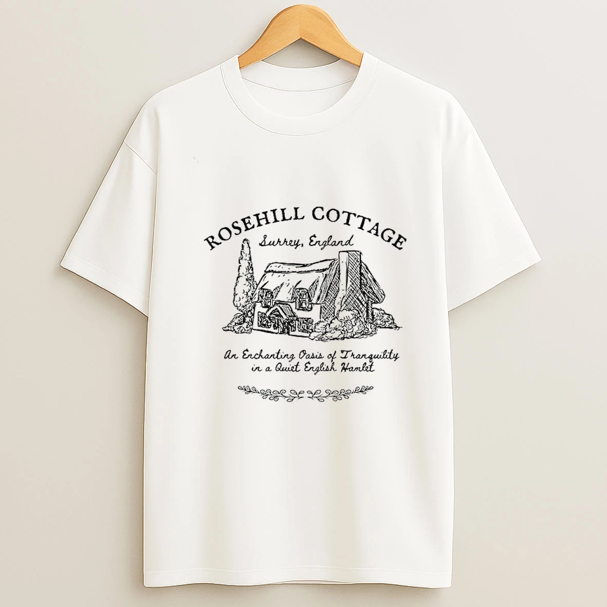 Rosehill Cottage The Holiday Movie Romcom Tshirt Hoodie