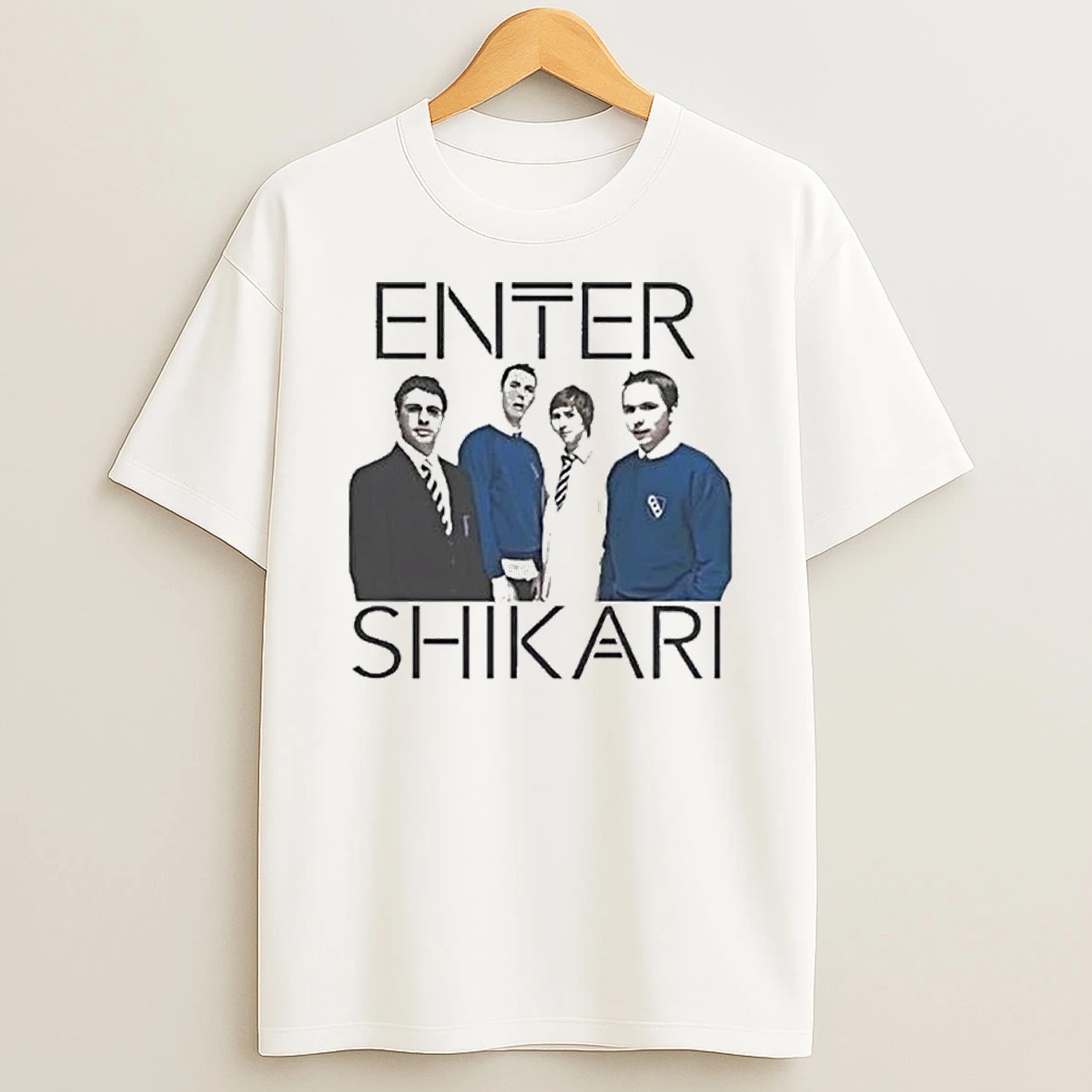 Rou Reynolds Chris Batten Rob Rolfe And Rory Clewlow Enter Shikari Friends Tshirt Hoodie