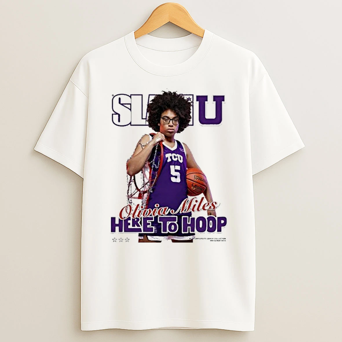 Slam Olivia Miles Here To Hoop Tshirt Hoodie