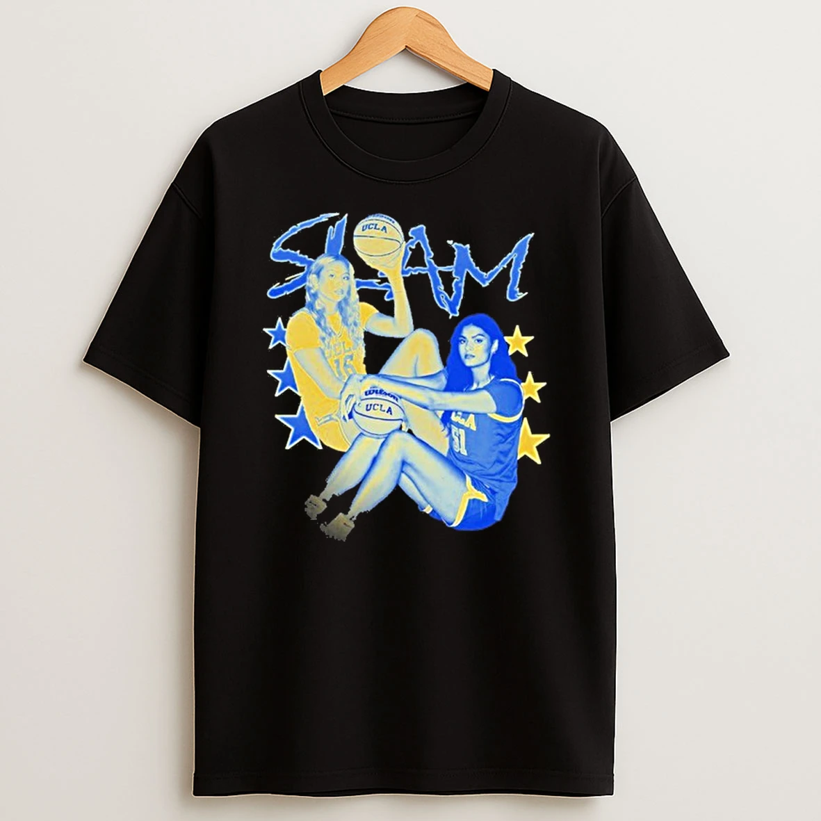 Slam Ucla Sienna And Lauren Betts Tshirt Hoodie