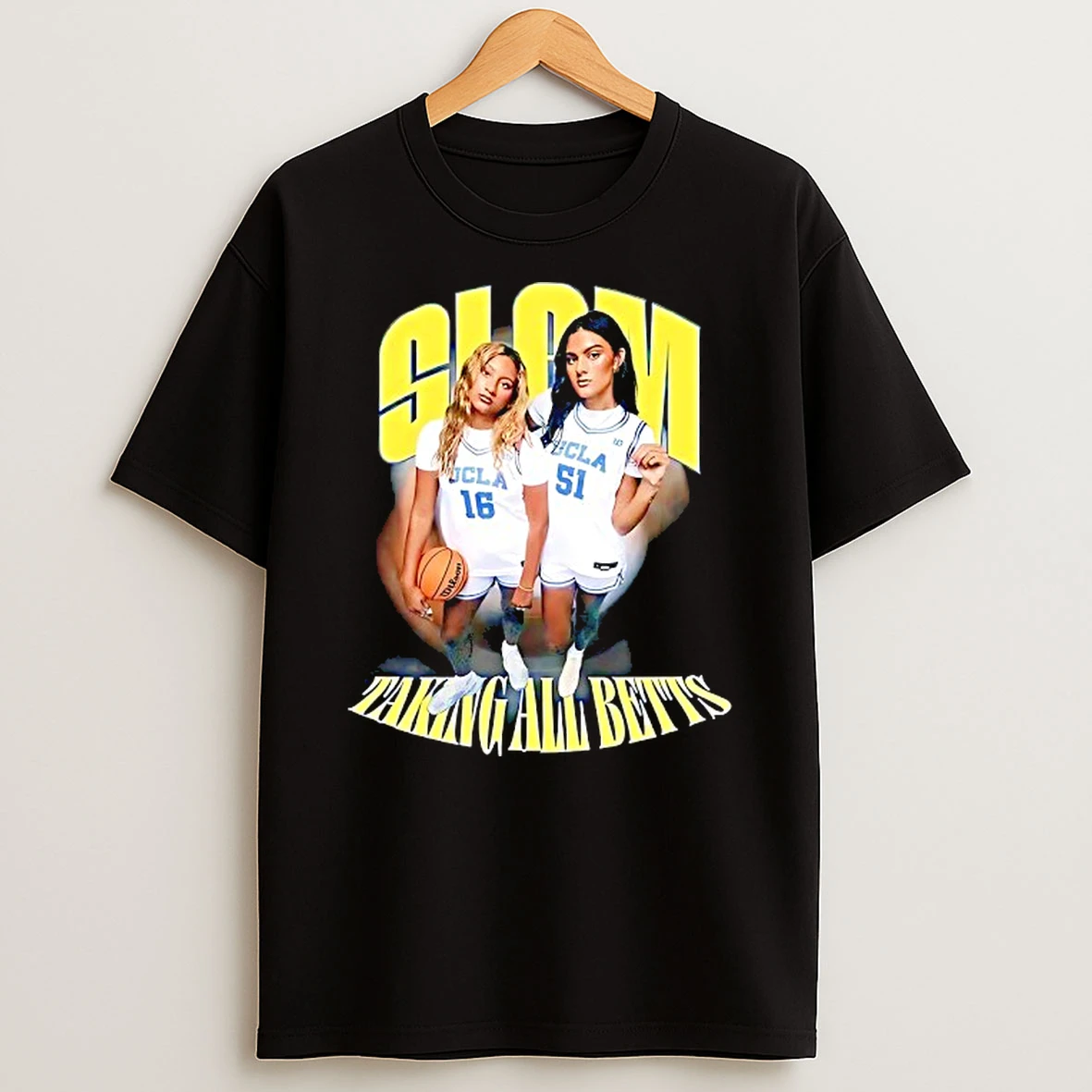Slam Ucla Sisters Sienna And Lauren Betts Taking All Betts Tshirt Hoodie