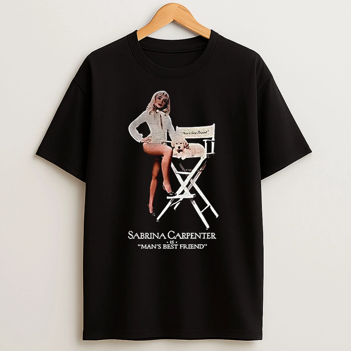 Sabrina Carpenter Mans Best Friend Album Cover Vintage Tshirt Hoodie