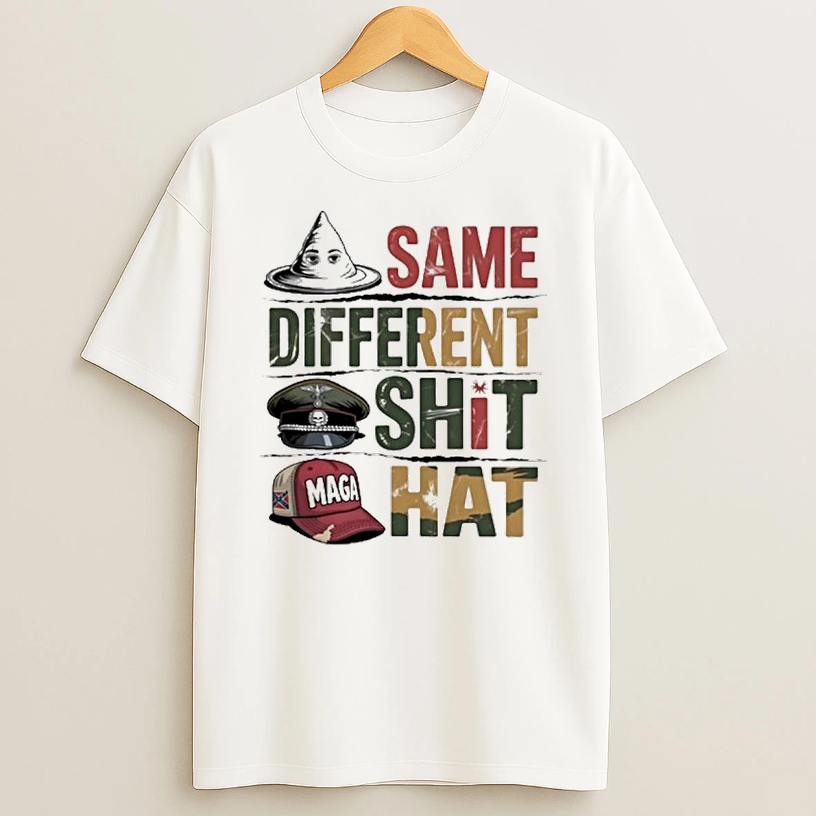 Same Shit Different Hat Vintage Tshirt Hoodie