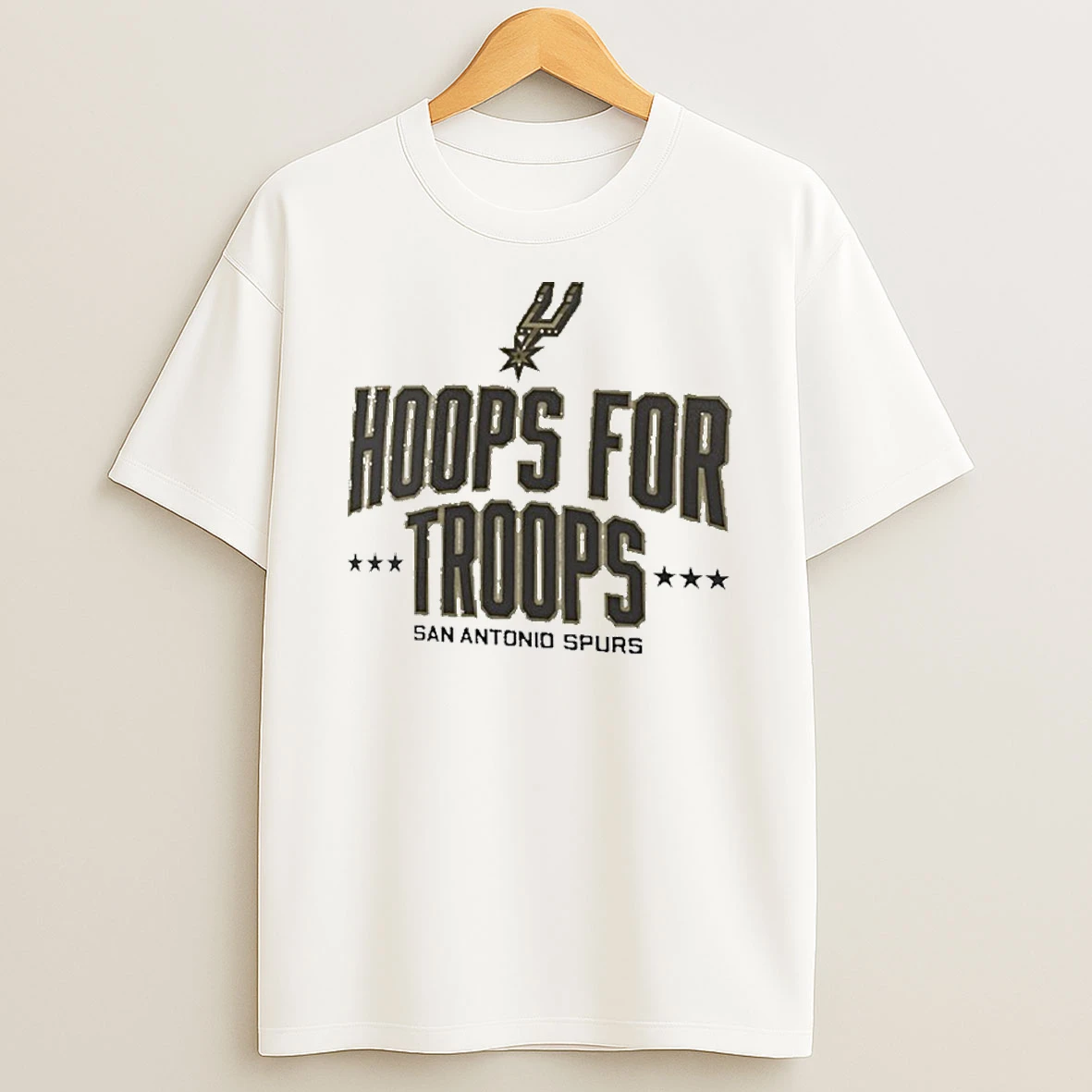 San Antonio Spurs X Nba Hoops For Troops Tshirt Hoodie