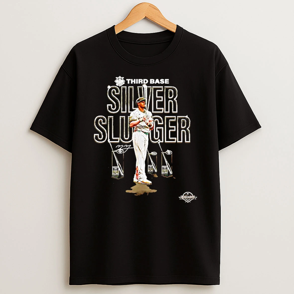 San Diego Padres Manny Machado 3x Silver Slugger Signature Tshirt Hoodie