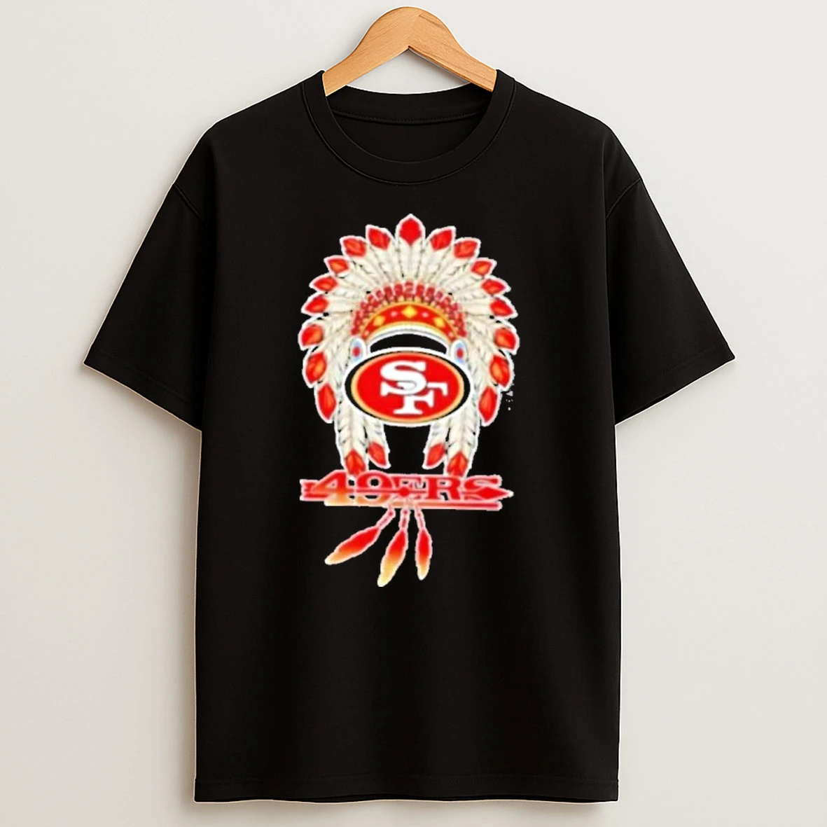 San Francisco 49ers Football X Native American Premium Tshirt Hoodie