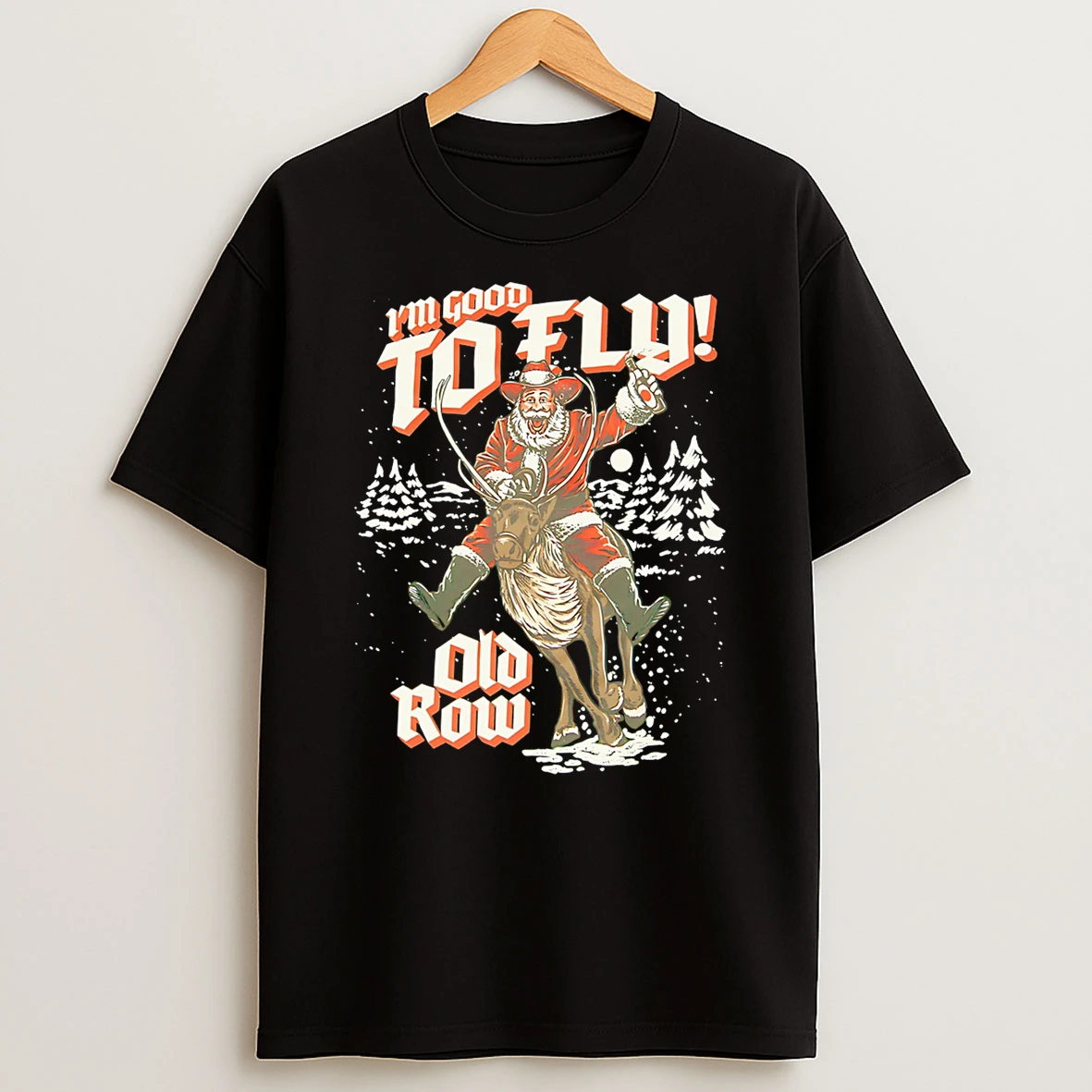 Santa Claus Im Good To Fly Tshirt Hoodie