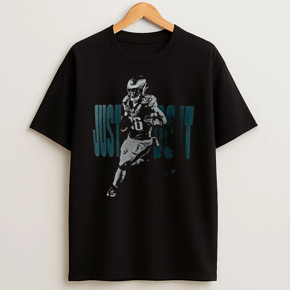 Saquon Barkley Black Philadelphia Eagles Just Do It Tshirt Hoodie