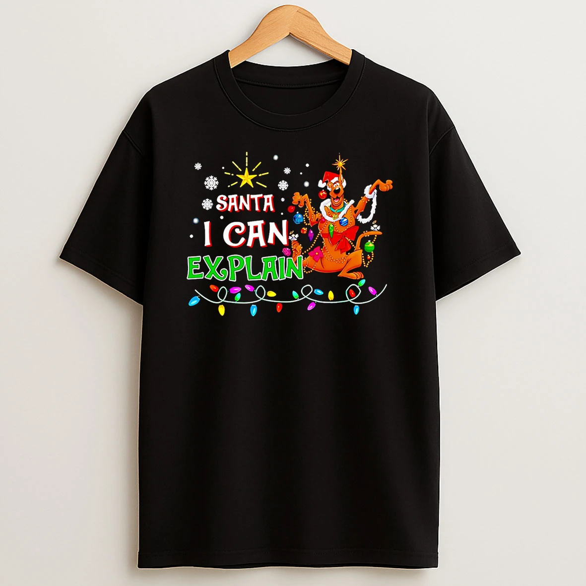 Scooby Doo Santa I Can Explain Tshirt Hoodie