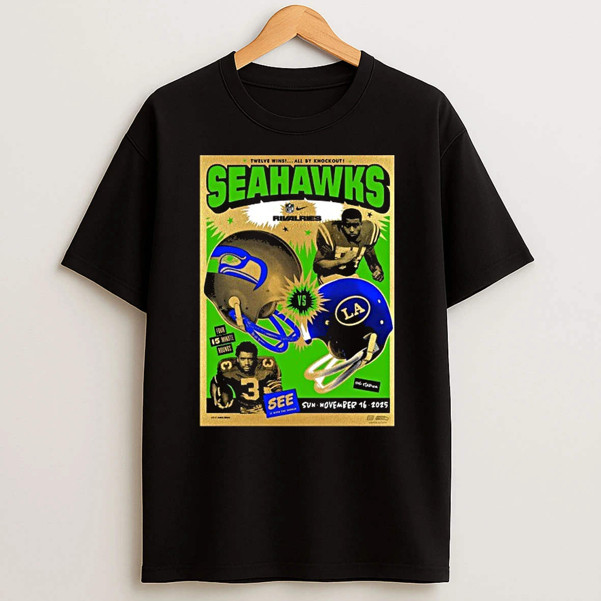 Seahawks Vs Rams 2025 Gameday Rivalries Tshirt Hoodie