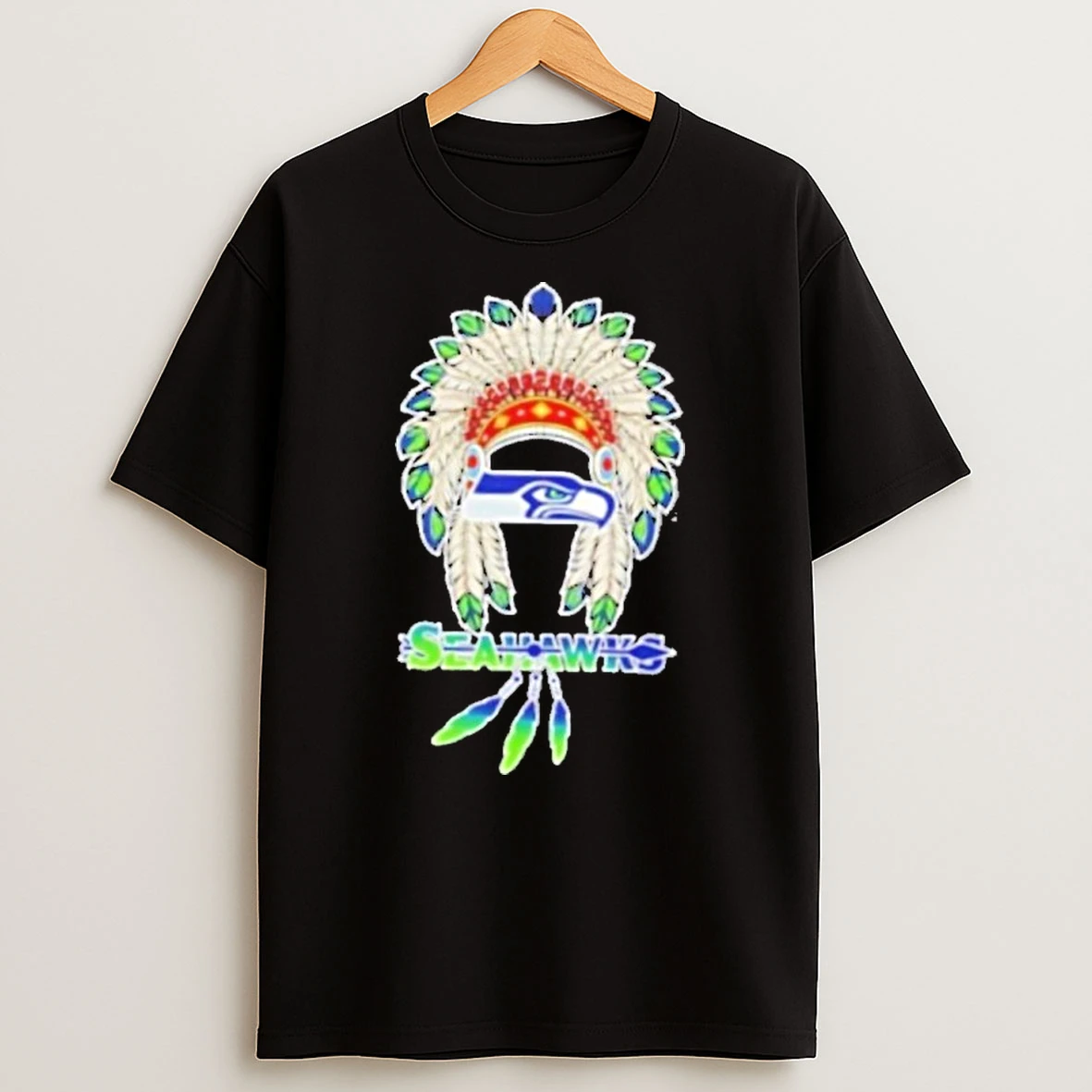 Seattle Seahawks Football X Native American Premium Tshirt Hoodie