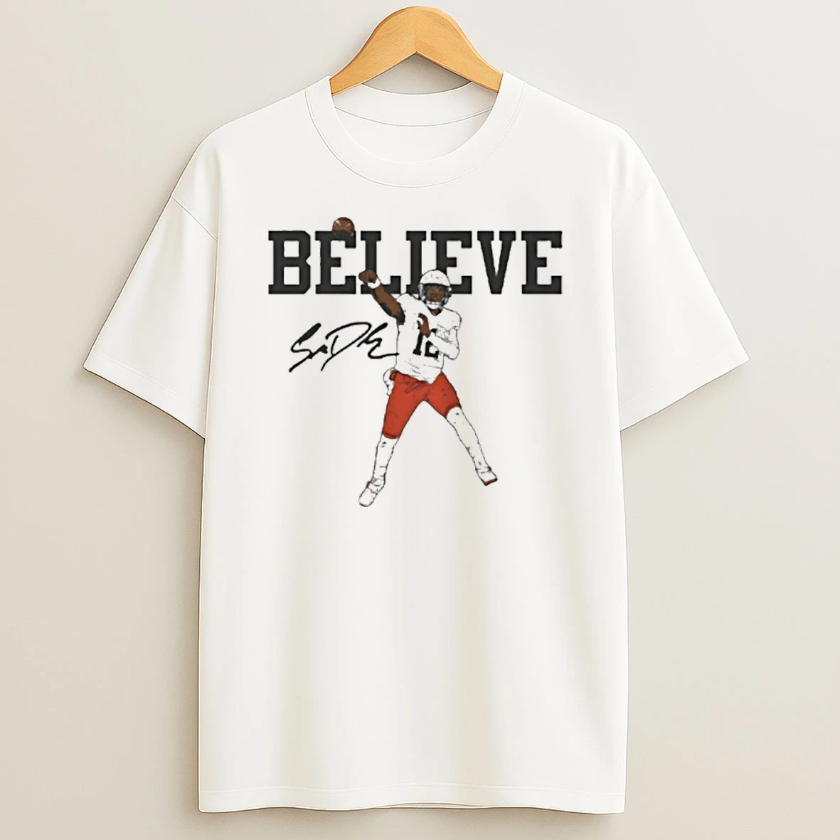 Shedeur Sanders Believe Cleveland Football Tshirt Hoodie
