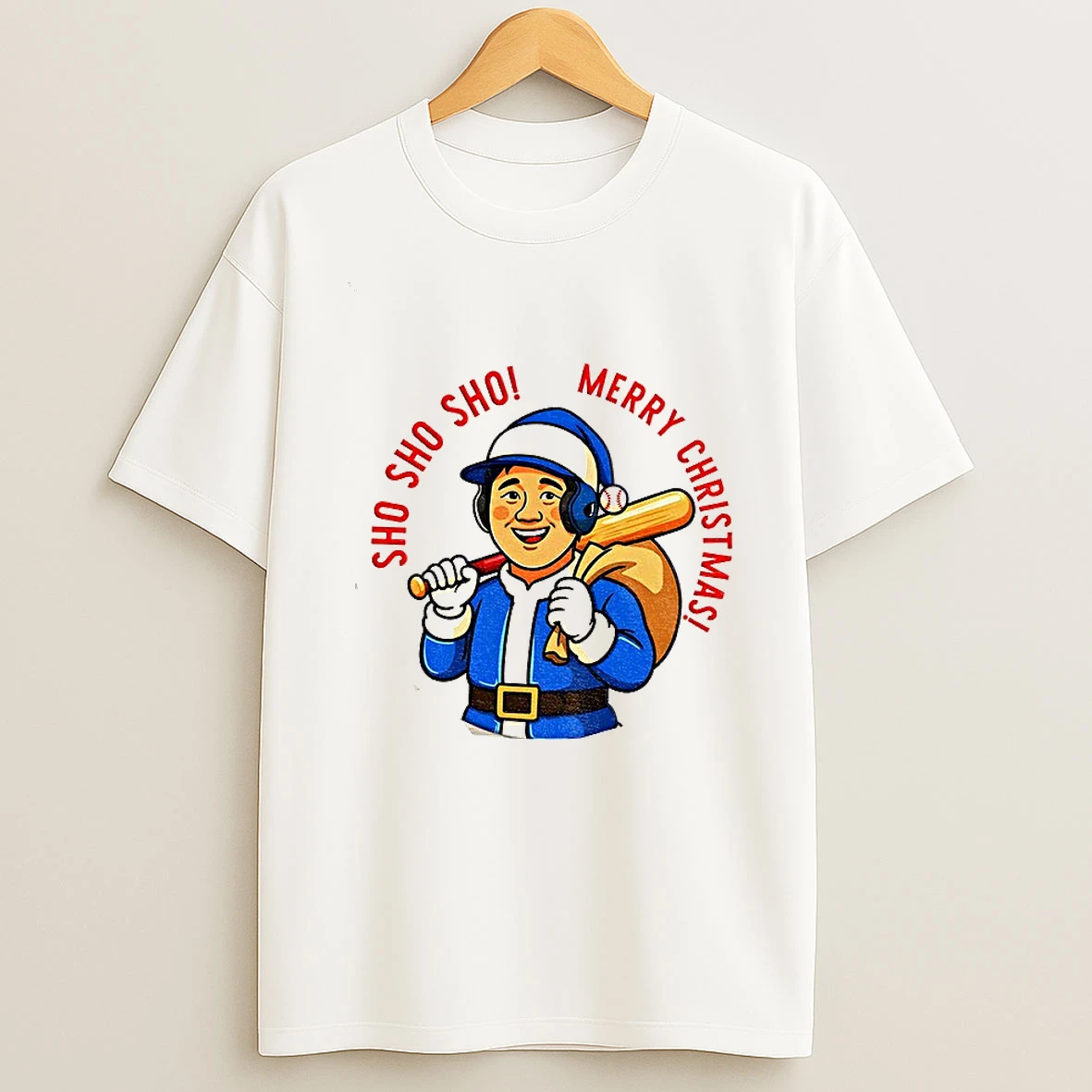 Sho Sho Sho Shohei Ohtani Los Angeles Dodgers Mlb Merry Christmas 2025 Tshirt Hoodie