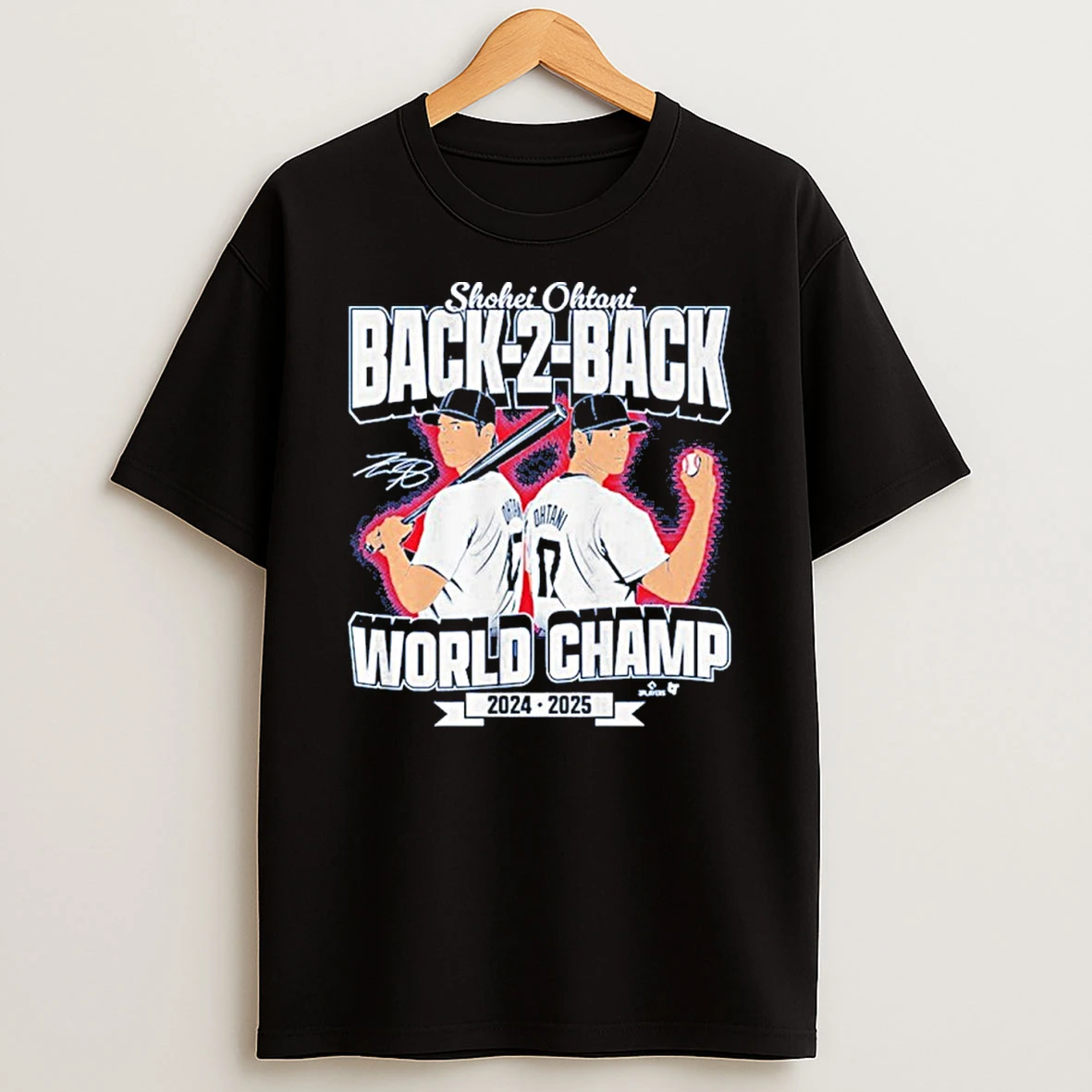 Shohei Ohtani Back To Back World Champs Tshirt Hoodie