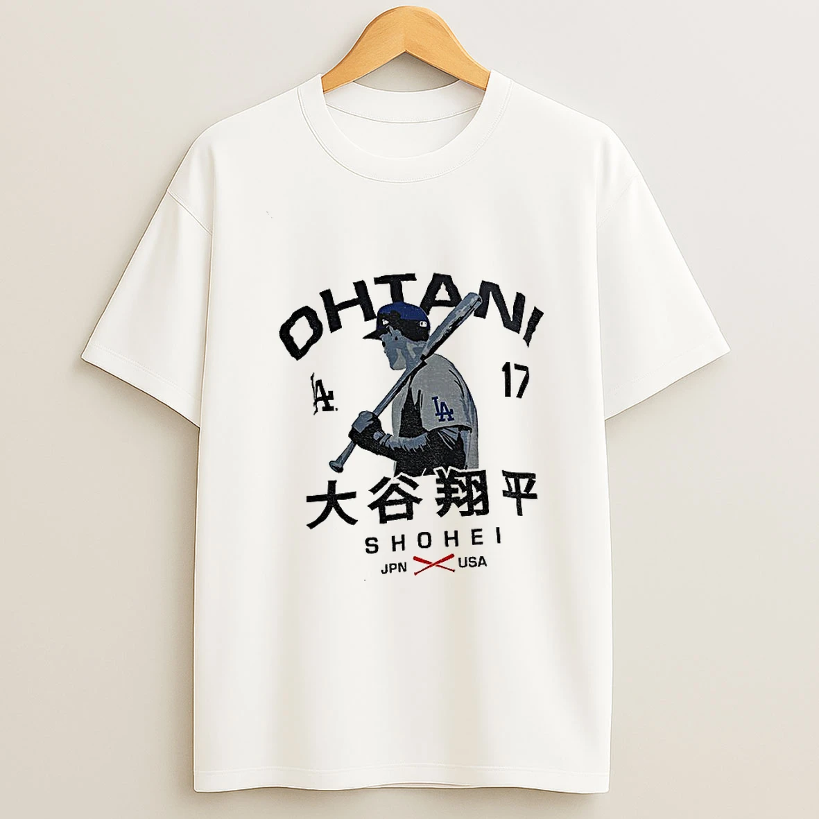 Shohei Ohtani Los Angeles Dodgers Jpn Usa Baseball Player Mlb 2025 Vintage Tshirt Hoodie