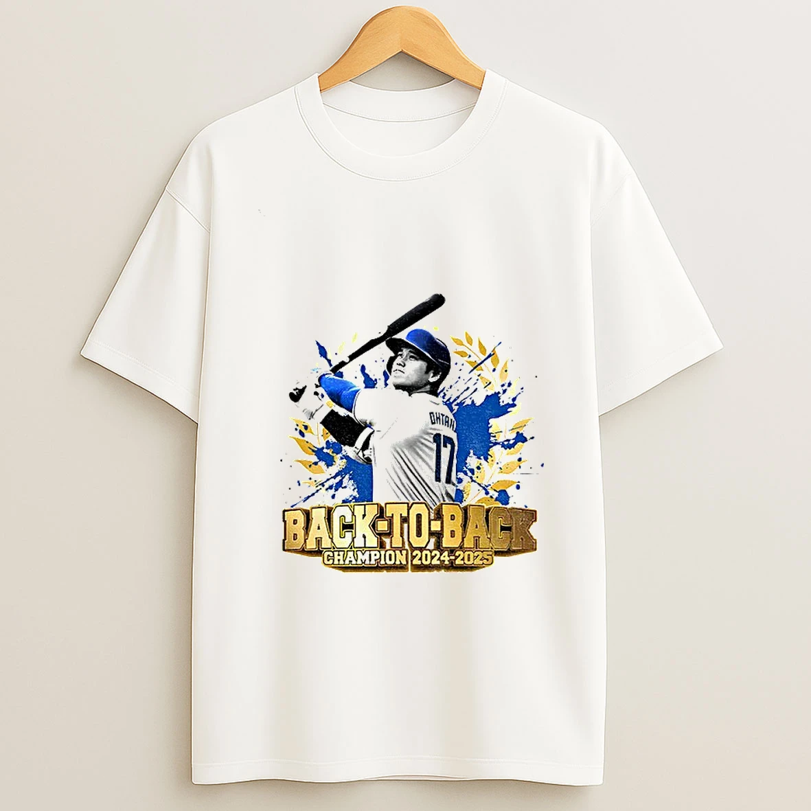 Shohei Ohtani Los Angeles Dodgers Mvp Baseball World Series Back To Back 2024 2025 Tshirt Hoodie