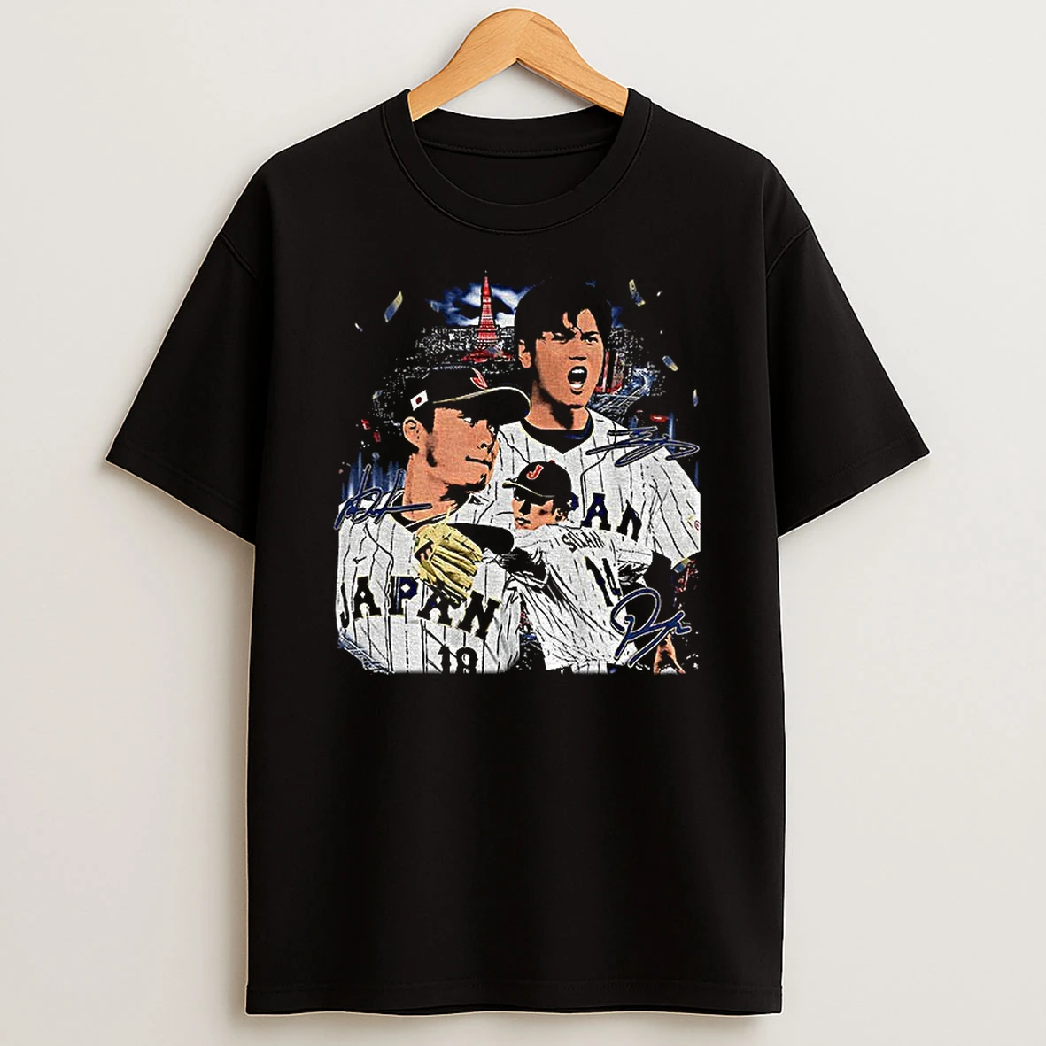 Shohei Ohtani Will Smith Enrique Hernandez Japan Los Angeles Dodgers Mlb Signatures Tshirt Hoodie