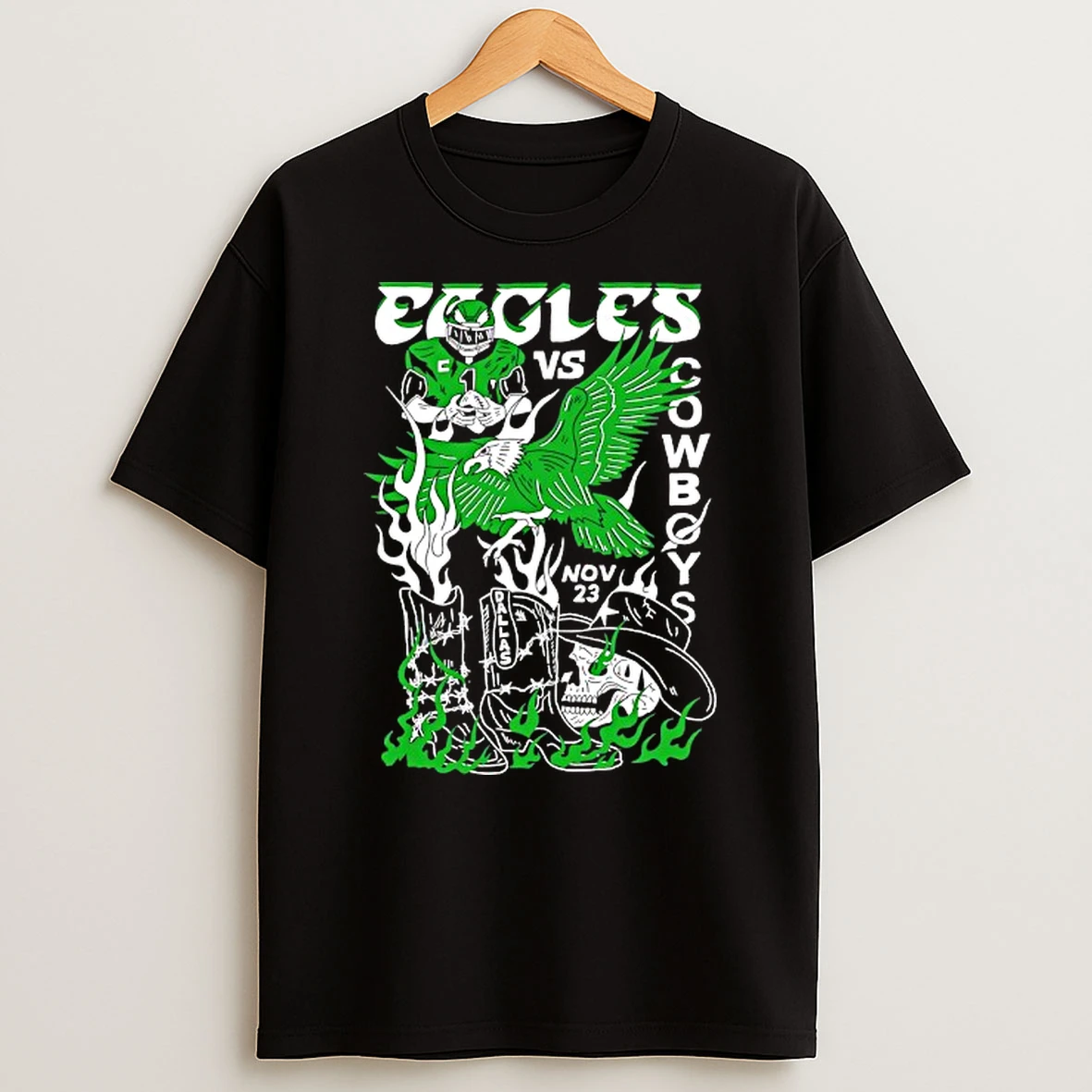 Showdown In Dallas Philadelphia Eagles Vs Dallas Cowboys Tshirt Hoodie