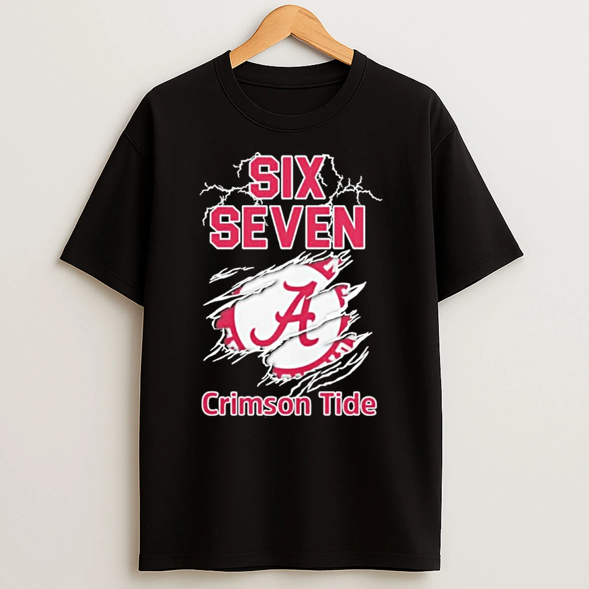 Six Seven Crimson Tide Logo Vintage Tshirt Hoodie