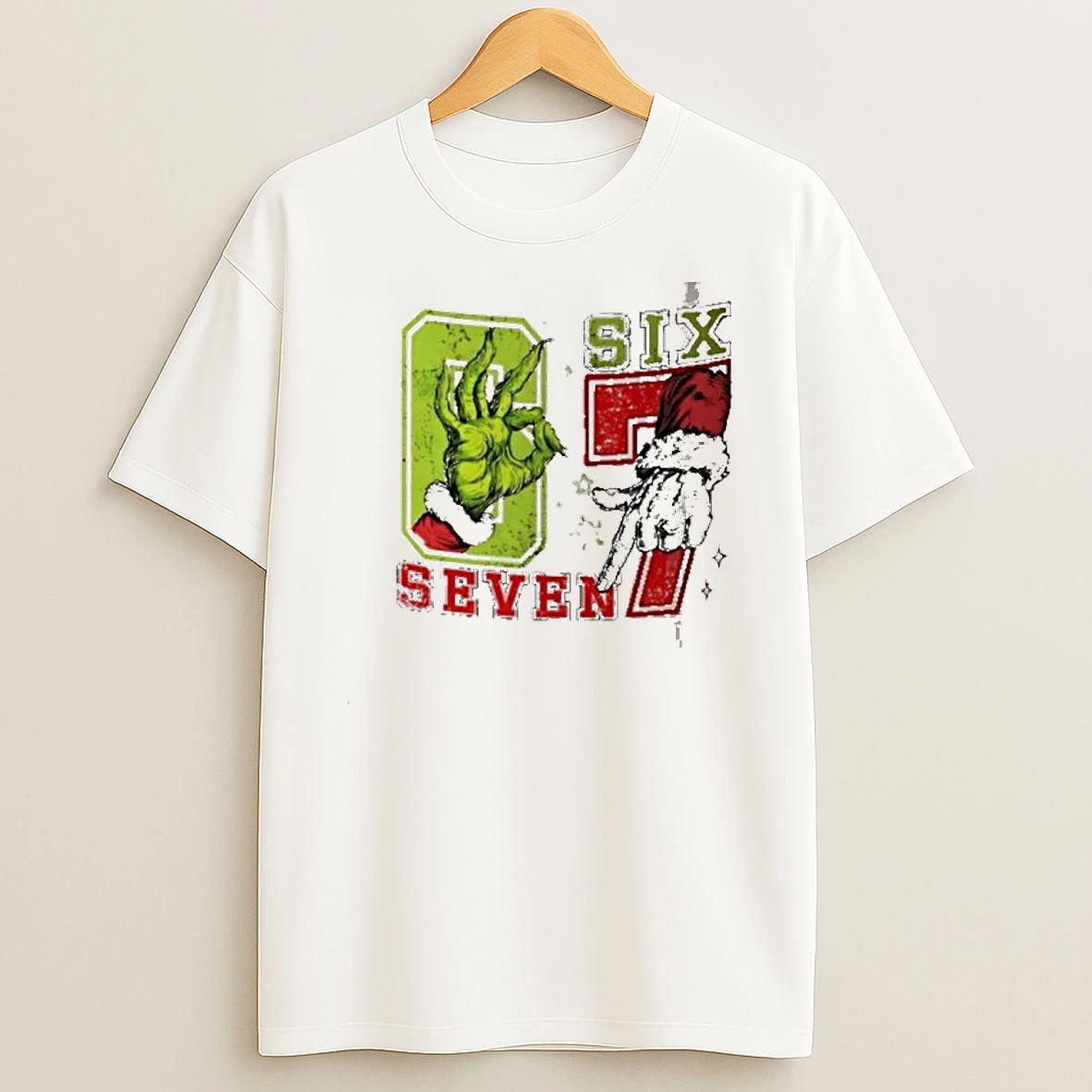 Six Seven Merry Christmas Premium Tshirt Hoodie