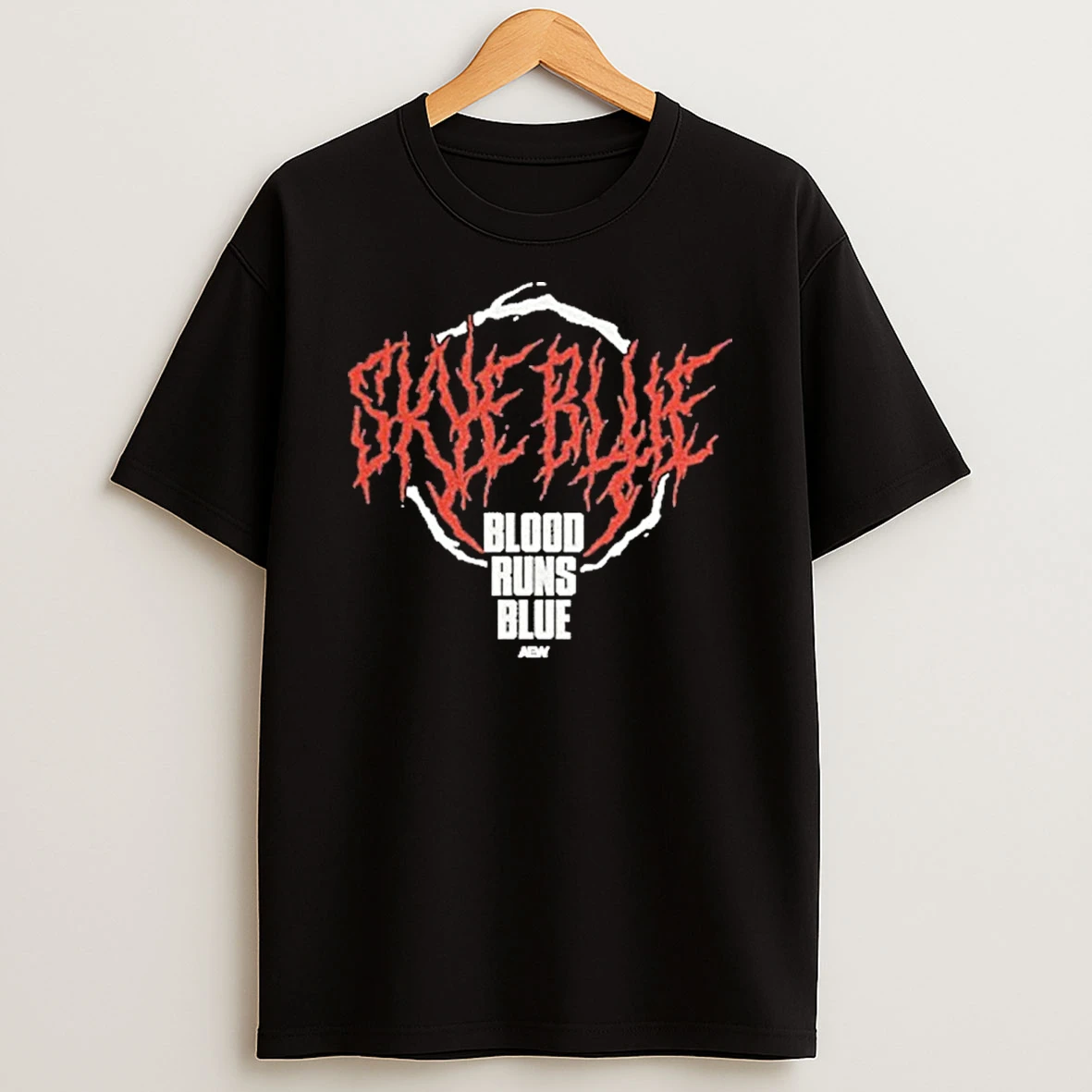 Skye Blue Blood Runs Blue Tshirt Hoodie