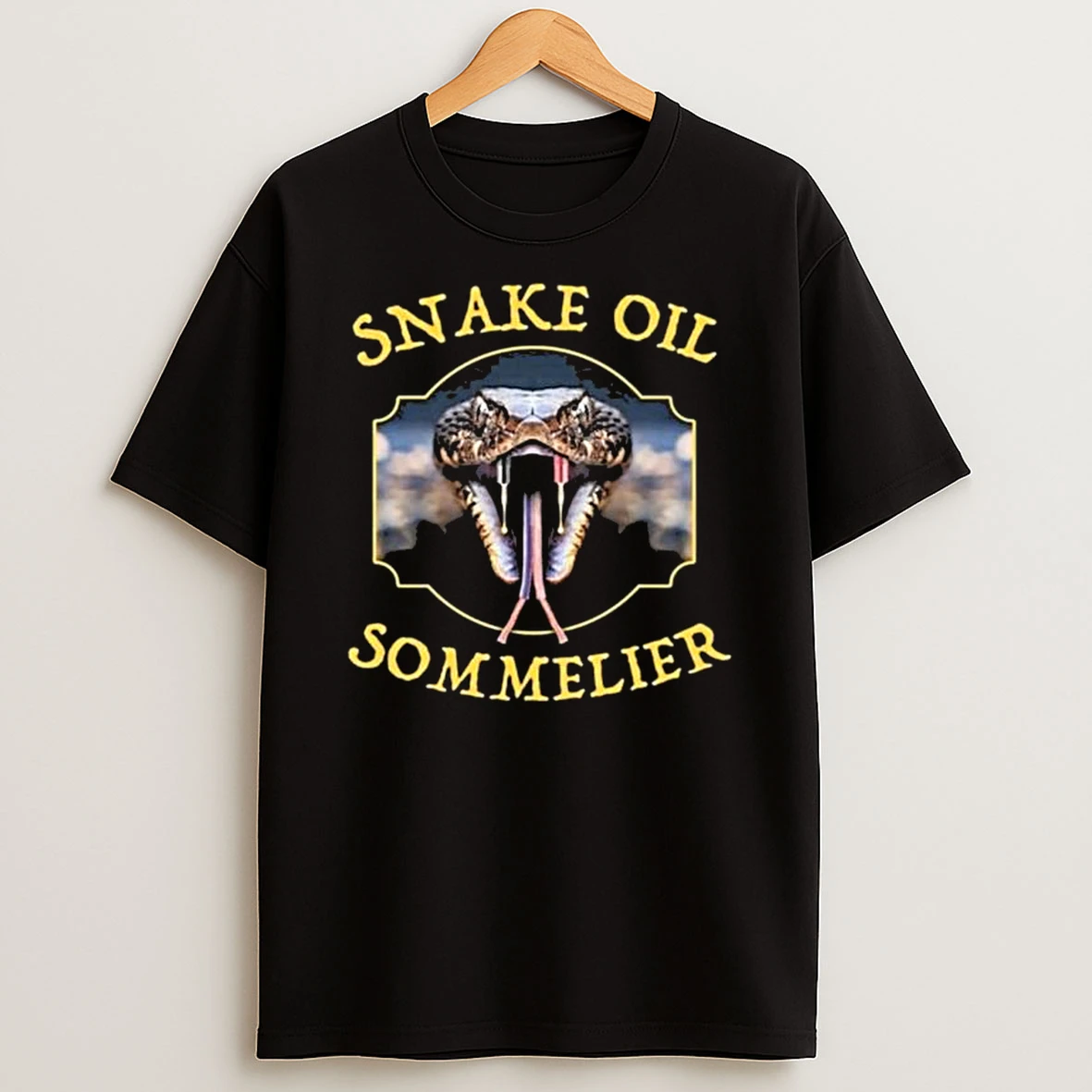 Snake Oil Sommelier Funny Snake Tshirt Hoodie
