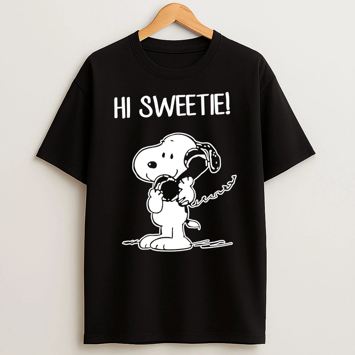 Snoopy Hi Sweetie Tshirt Hoodie
