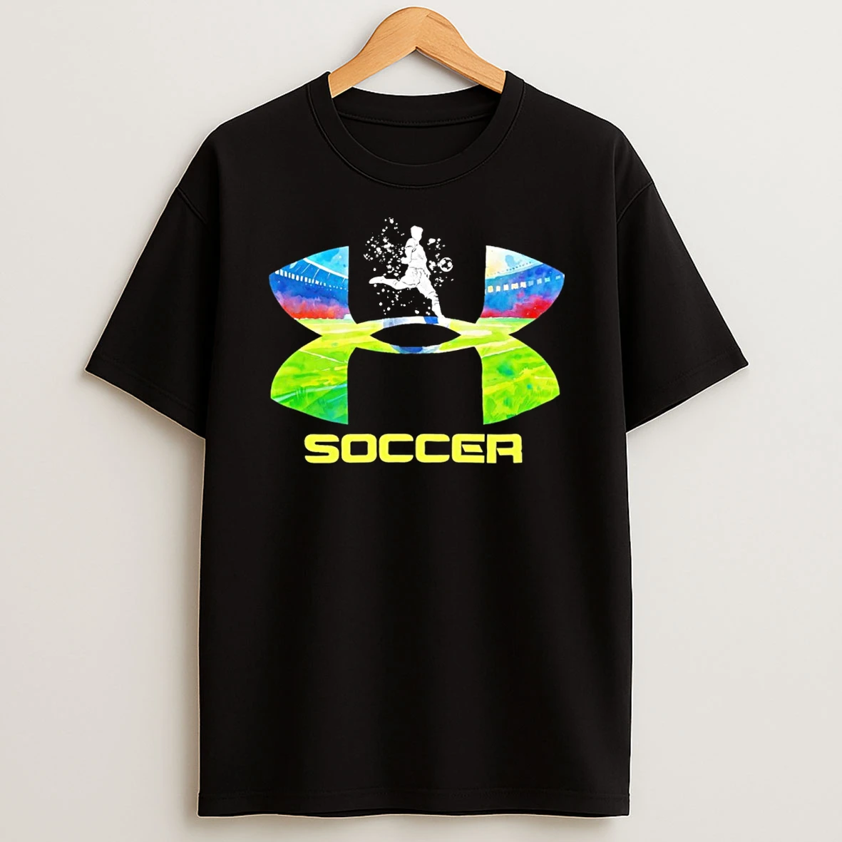 Soccer Under Armour Logo Tshirt Hoodie