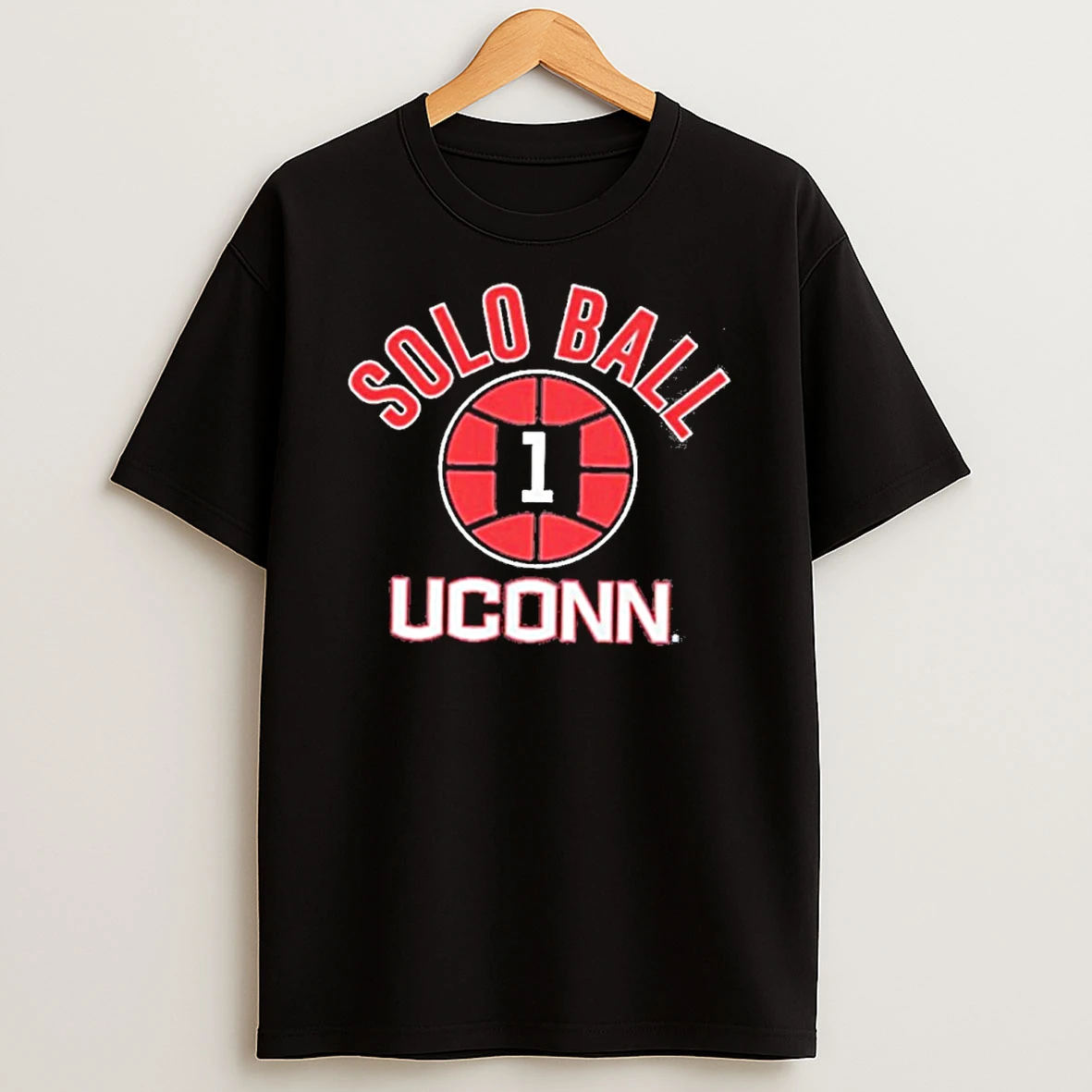 Solo Ball Uconn Huskies Nba Name Number Ball Tshirt Hoodie