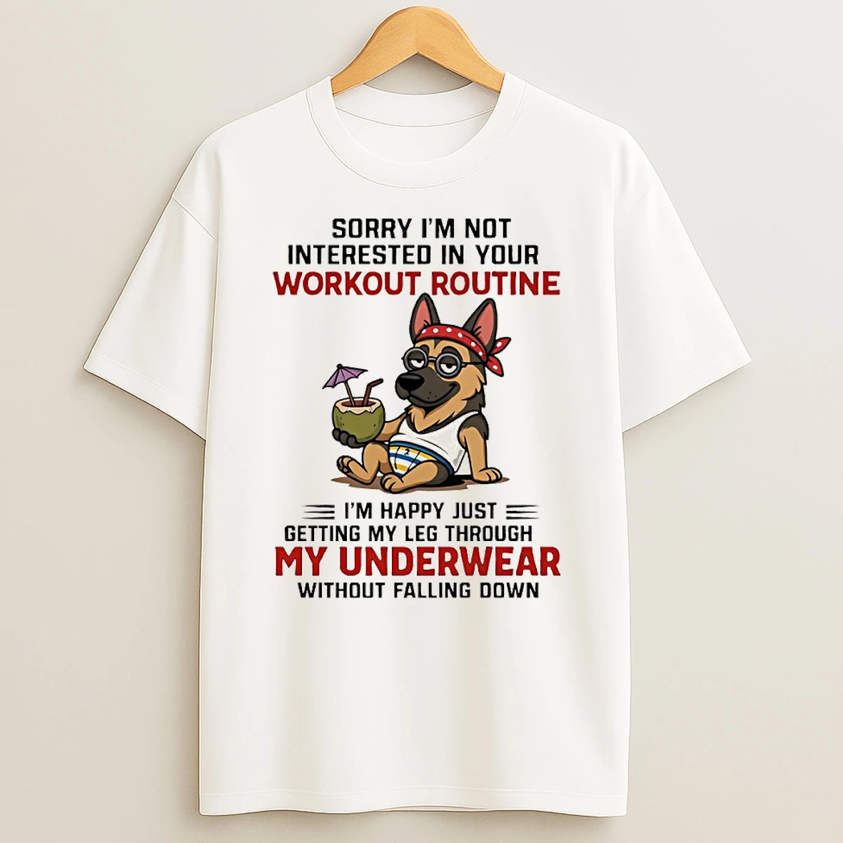 Sorry Im Not Interested In Your Workout Routine Circle Tshirt Hoodie