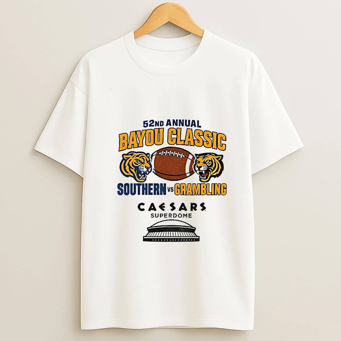 Southern Vs Grambling Bayou Classic Game Day 52nd Annual Tshirt Hoodie