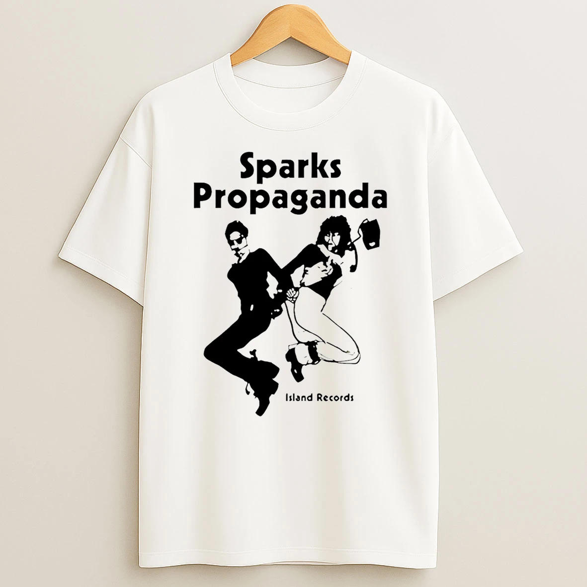 Sparks Propaganda Island Records Tshirt Hoodie
