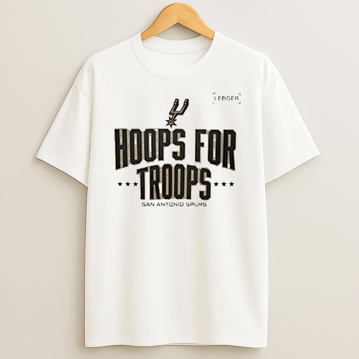 Spurs X Hoops For Troops Tshirt Hoodie