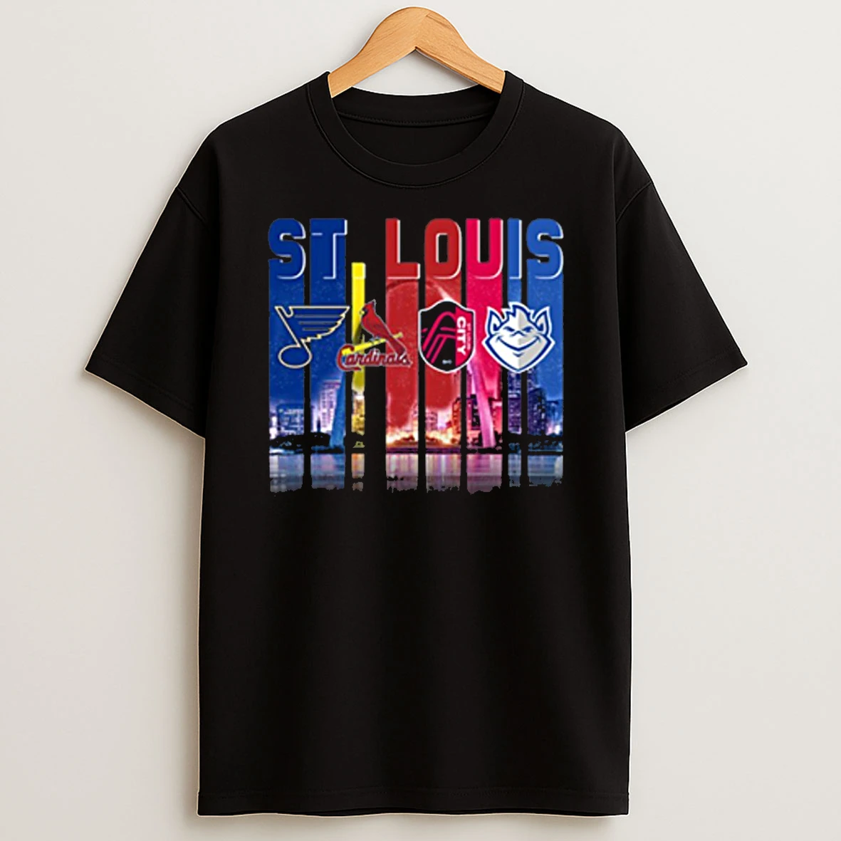 St Louis Team Sport Cardinals City Vintage Tshirt Hoodie